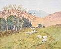 REV. WILLIAM DICKIE WATERCOLOUR at Ross's Online Art Auctions