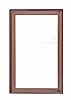 MAHOGANY FRAMED  BEVELLED GLASS WALL MIRROR at Ross's Online Art Auctions
