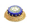 14CT GOLD MOSAIC BROOCH at Ross's Online Art Auctions