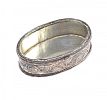 SILVER TRINKET BOX WITH GLASS LID at Ross's Online Art Auctions