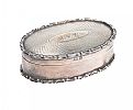 SILVER TRINKET BOX at Ross's Online Art Auctions