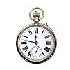 SILVER POCKET WATCH AND TRAVELLING CASE at Ross's Online Art Auctions