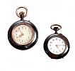 TWO GUN METAL POCKET WATCHES at Ross's Online Art Auctions