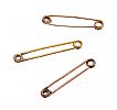 THREE 9CT GOLD TIE PINS at Ross's Online Art Auctions