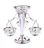 EDWARDIAN SILVER SWEAT MEAT EPERGNE at Ross's Online Art Auctions