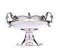 ART NOUVEAU THREE HANDLED SILVER BOWL at Ross's Online Art Auctions