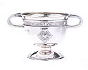 IRISH SILVER TWO HANDLED CUP at Ross's Online Art Auctions