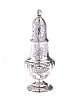 EMBOSSED SILVER SUGAR SIFTER at Ross's Online Art Auctions