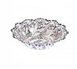 SILVER PIERCED DISH at Ross's Online Art Auctions
