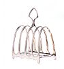 PAIR OF SILVER PLATED TOAST RACKS at Ross's Online Art Auctions