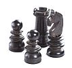 ASSORTED WOODEN CHESS PIECES at Ross's Online Art Auctions