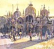 DOGES PALACE, ST MARK'S SQUARE, VENICE at Ross's Online Art Auctions
