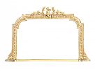 VICTORIAN GILT OVERMANTLE at Ross's Online Art Auctions