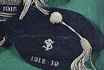 CASED SET OF FIVE RUGBY CAPS at Ross's Online Art Auctions