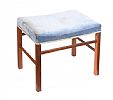 UPHOLSTERED BEDROOM STOOL at Ross's Online Art Auctions