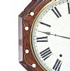 VICTORIAN ROSEWOOD WALL CLOCK at Ross's Online Art Auctions