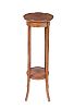 MAHOGANY PLANT STAND at Ross's Online Art Auctions