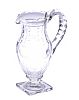 VICTORIAN ETCHED GLASS WATER JUG at Ross's Online Art Auctions