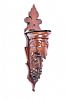 CARVED MAHOGANY WALL BRACKET at Ross's Online Art Auctions