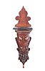 CARVED MAHOGANY WALL BRACKET at Ross's Online Art Auctions