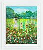 PICKING WILD FLOWERS by Evelina Vine at Ross's Online Art Auctions