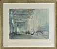 WHITE INTERIOR, CHATEAUNEUF SUR LOIRE by Sir William Russell Flint RA at Ross's Online Art Auctions
