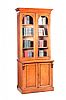 VICTORIAN MAHOGANY TWO DOOR BOOKCASE at Ross's Online Art Auctions