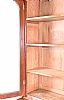 VICTORIAN MAHOGANY TWO DOOR BOOKCASE at Ross's Online Art Auctions