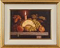 STILL LIFE, FRUIT & A CANDLE by Howard Shingler at Ross's Online Art Auctions