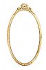 OVAL GILT WALL MIRROR at Ross's Online Art Auctions