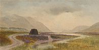A BOG IN CONNAUGHT by Joseph William Carey RUA at Ross's Online Art Auctions