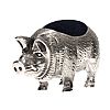 STERLING SILVER PIG PIN CUSHION at Ross's Online Art Auctions