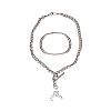 STERLING SILVER ALBERT CHAIN & BANGLE at Ross's Online Art Auctions