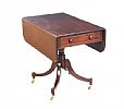 REGENCY INLAID MAHOGANY PEMBROKE TABLE at Ross's Online Art Auctions