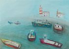 THE HARBOUR by Cara Hamilton at Ross's Online Art Auctions