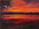 MORNING HAS BROKEN AT LOUGH ESKE by Sean Lorinyenko at Ross's Online Art Auctions