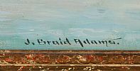 CARRICKFERGUS CASTLE by J. Braid Adams at Ross's Online Art Auctions
