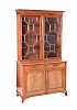 LATE VICTORIAN MAHOGANY TWO DOOR BOOKCASE at Ross's Online Art Auctions